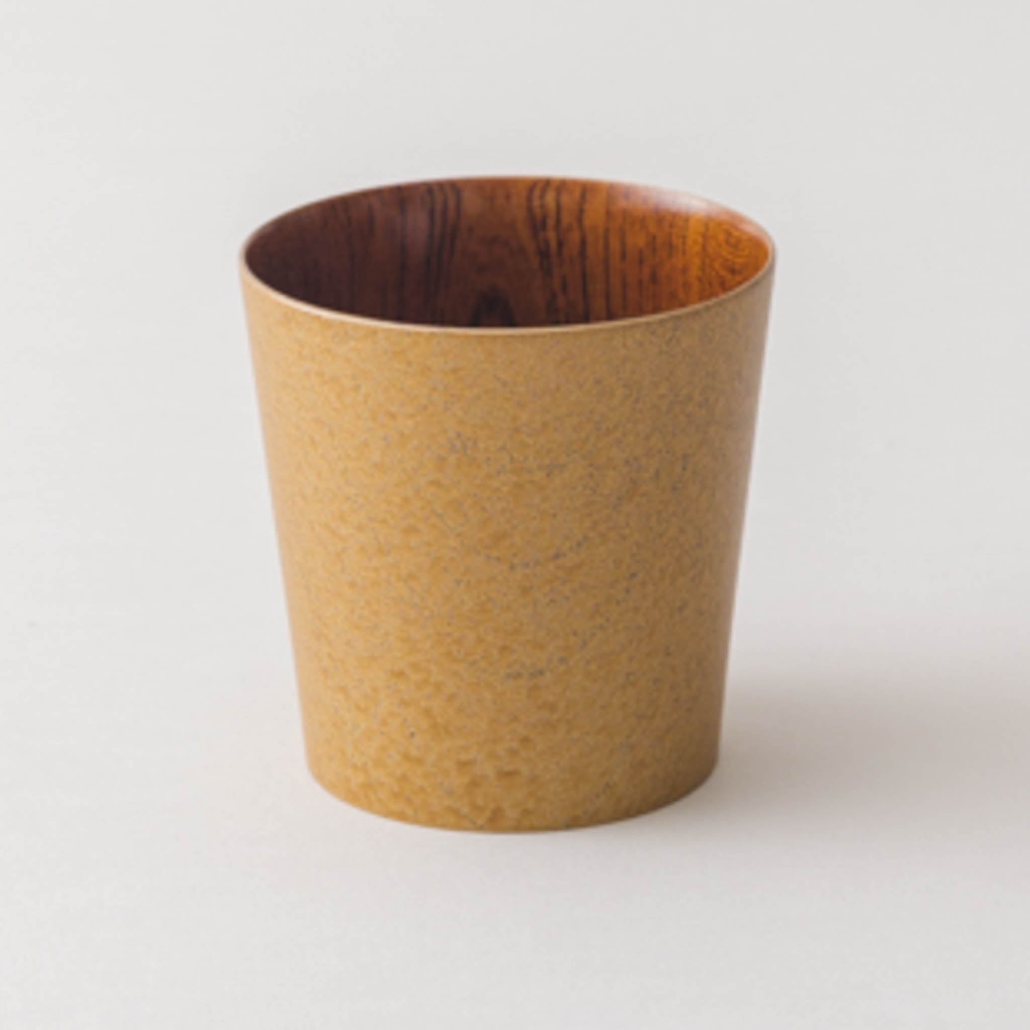 山中漆器 お椀 | うつろいカップ | シャンパンゴールド 拭漆 | 浅田漆器工芸