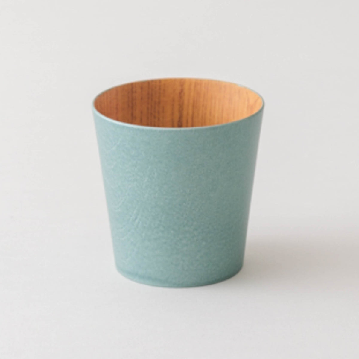 山中漆器 | うつろいカップ | グリーンパールナチュラル | 浅田漆器工芸