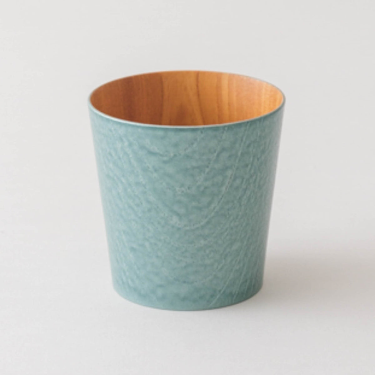 山中漆器 | うつろいカップ | グリーンパールナチュラル | 浅田漆器工芸