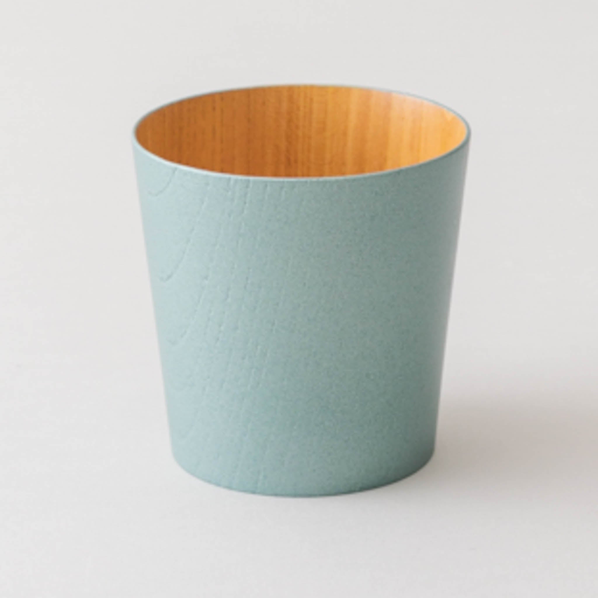 山中漆器 お椀 | うつろいカップ | グリーンパール ナチュラル | 浅田漆器工芸