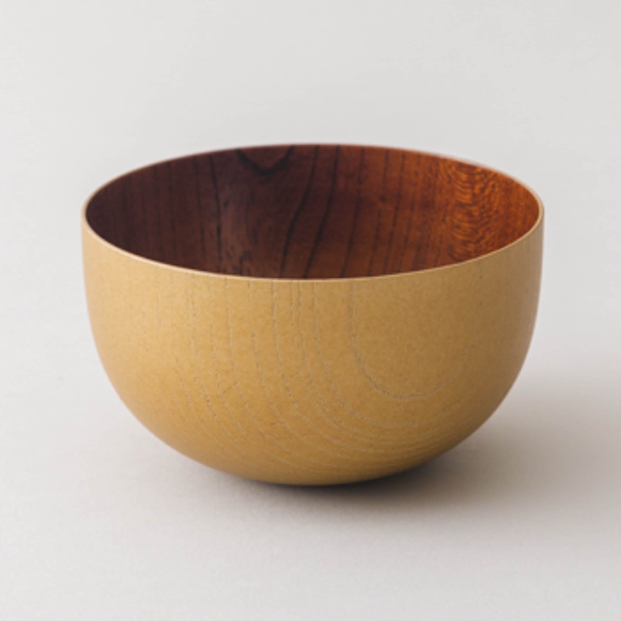 山中漆器 お椀 | うつろいボウル | シャンパンゴールド 拭漆 | 浅田漆器工芸