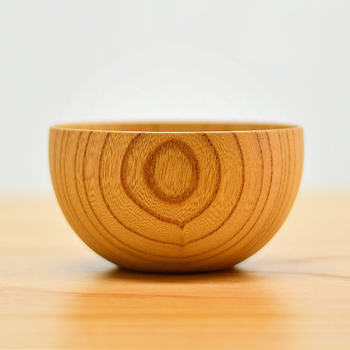 山中漆器 お椀 | しらさぎボウル ナチュラル | 欅 | 白鷺木工