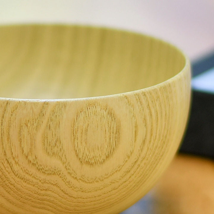 山中漆器 お椀 | しらさぎボウル ナチュラル | 栗 | 白鷺木工