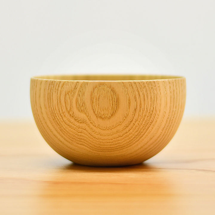 山中漆器 お椀 | しらさぎボウル ナチュラル | 栗 | 白鷺木工