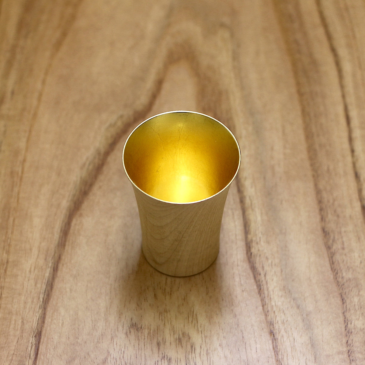山中漆器 酒器 | 祝杯 ミズメ桜 ナチュラル | 金 | 白鷺木工