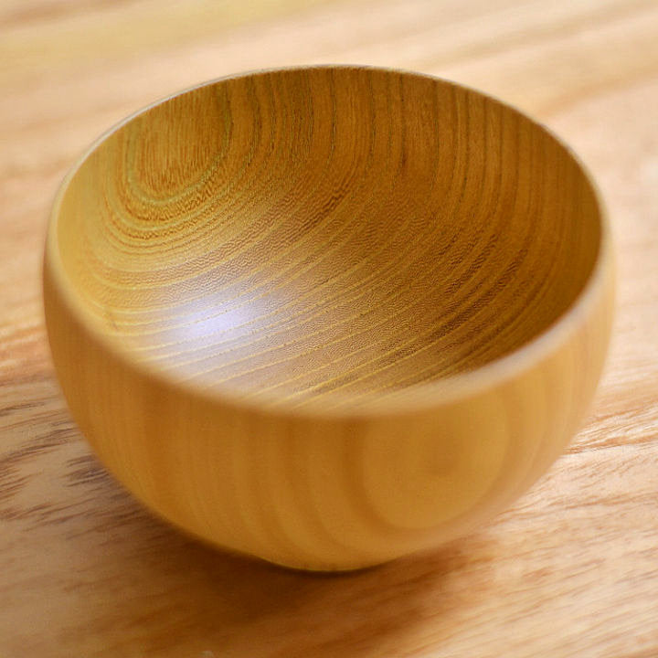 山中漆器 汁碗 | しらさぎ椀M ナチュラル | 欅 | 白鷺木工