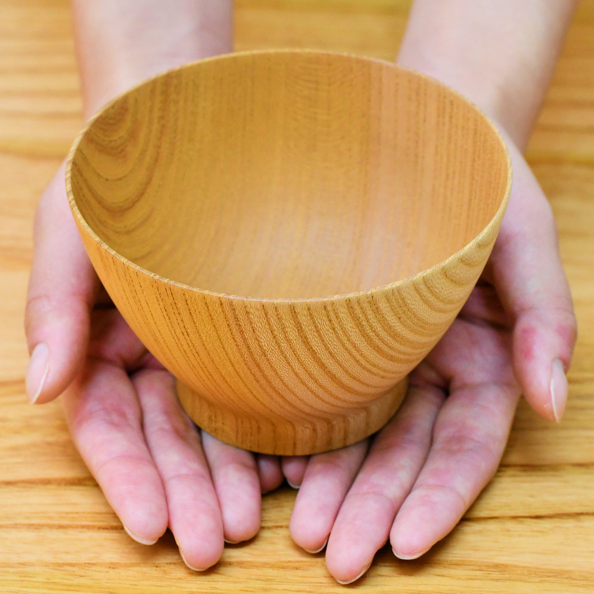 お椀 汁碗 | 山中漆器 とりどりわん | ナチュラル | 山崎又一商店