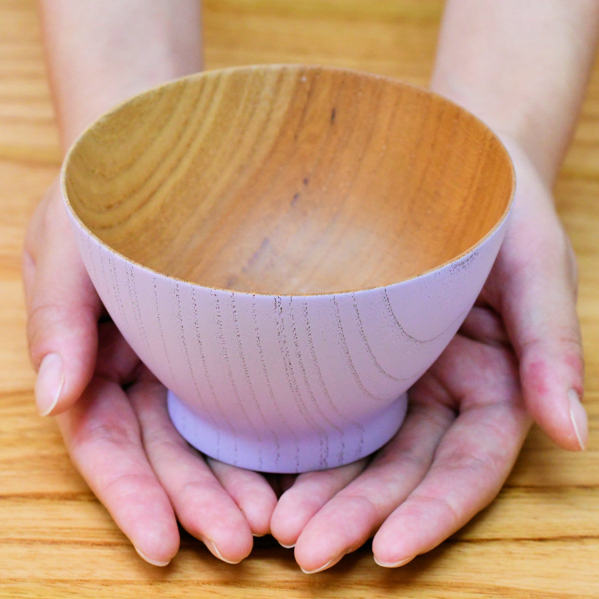 お椀 汁碗 | 山中漆器 とりどりわん | ラベンダー | 山崎又一商店