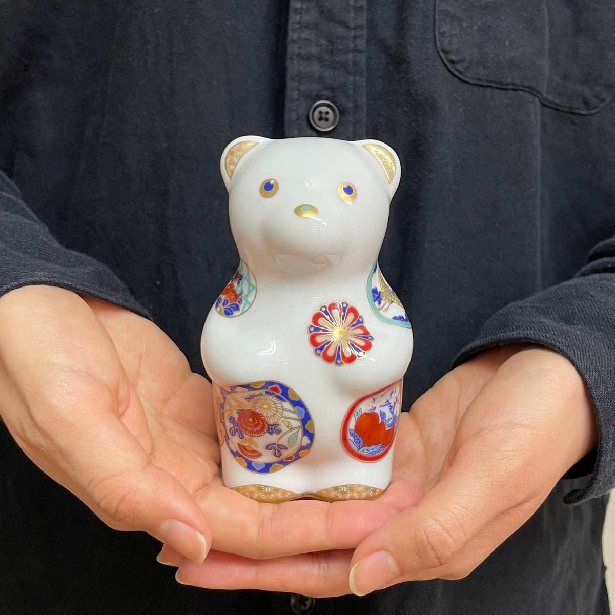 有田焼 置物 | momoco bear | 吉祥古伊万里 | オリジナル