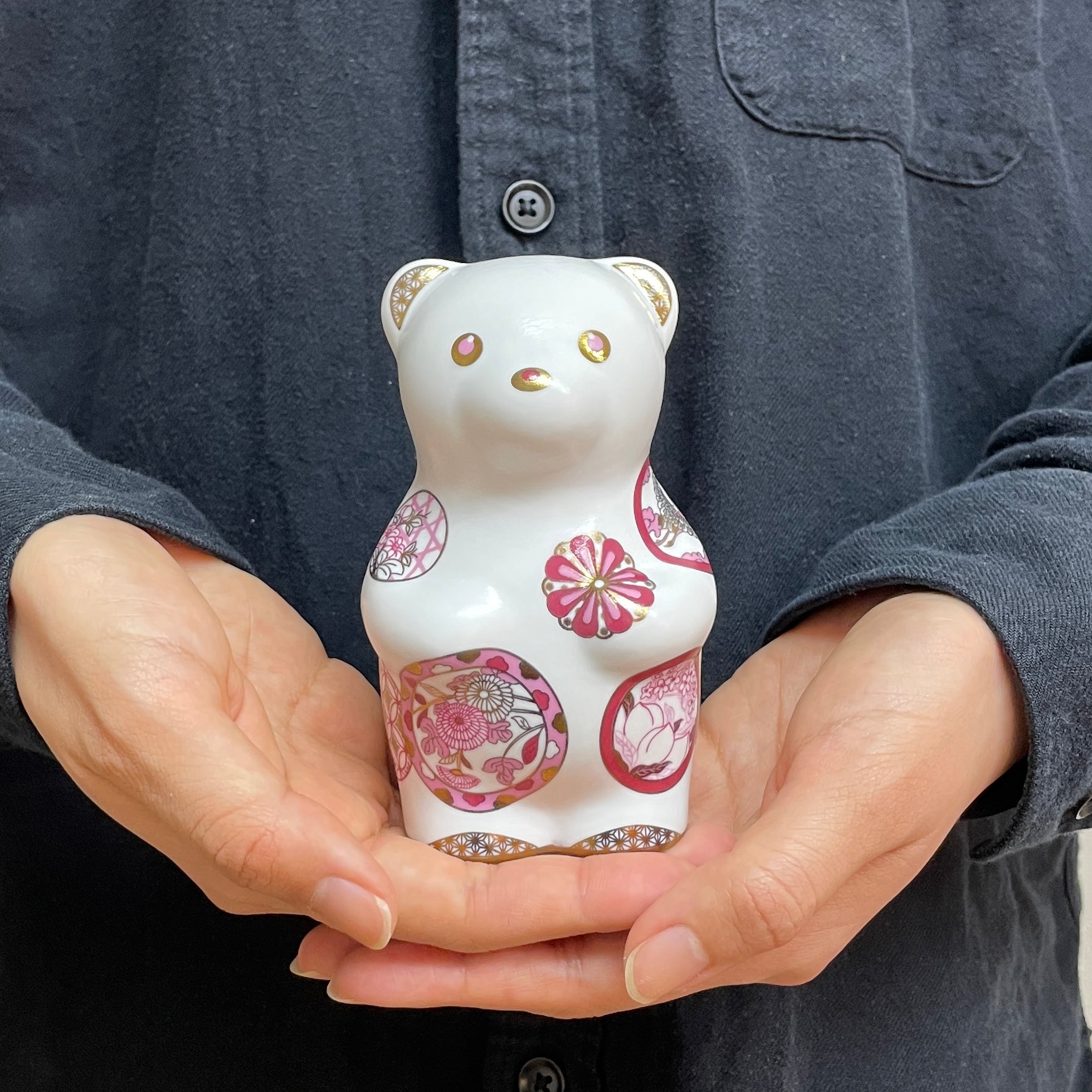 有田焼 置物 | momoco bear | 吉祥古伊万里 | JAPAN AUTUM