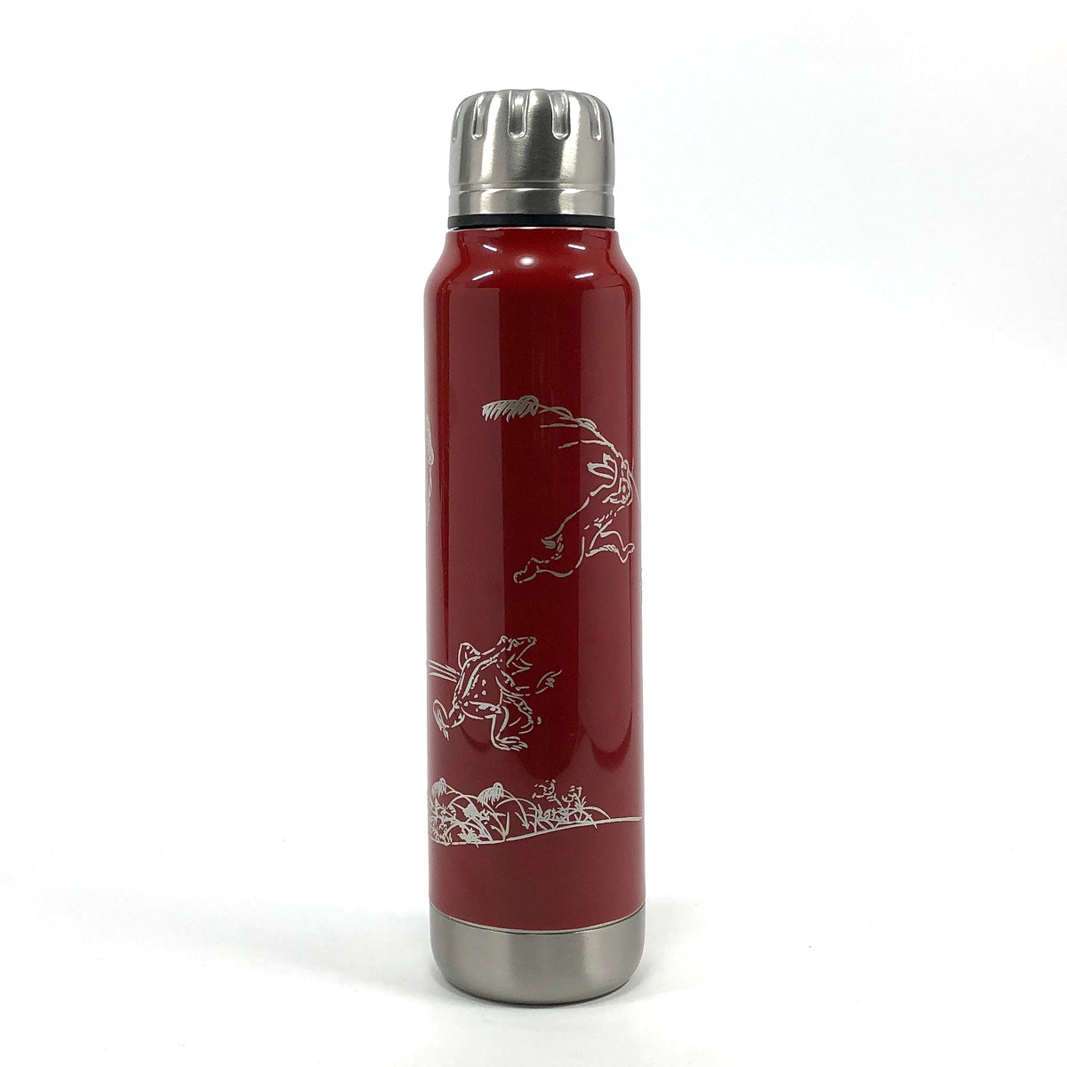 越前塗り マグボトル | URUSHI umbrella bottle(うるしアンブレラボトル) | 鳥獣戯画 | 朱 | 土直漆器