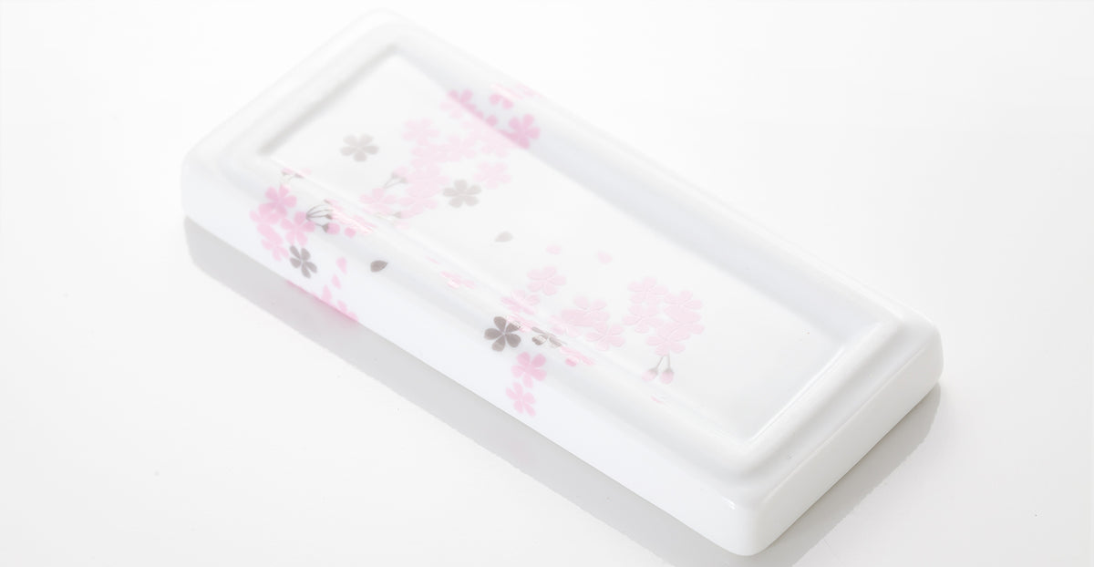 ポータブル書道セット | 花陶硯 プチ硯セット(さくら) | よしだ書道具店