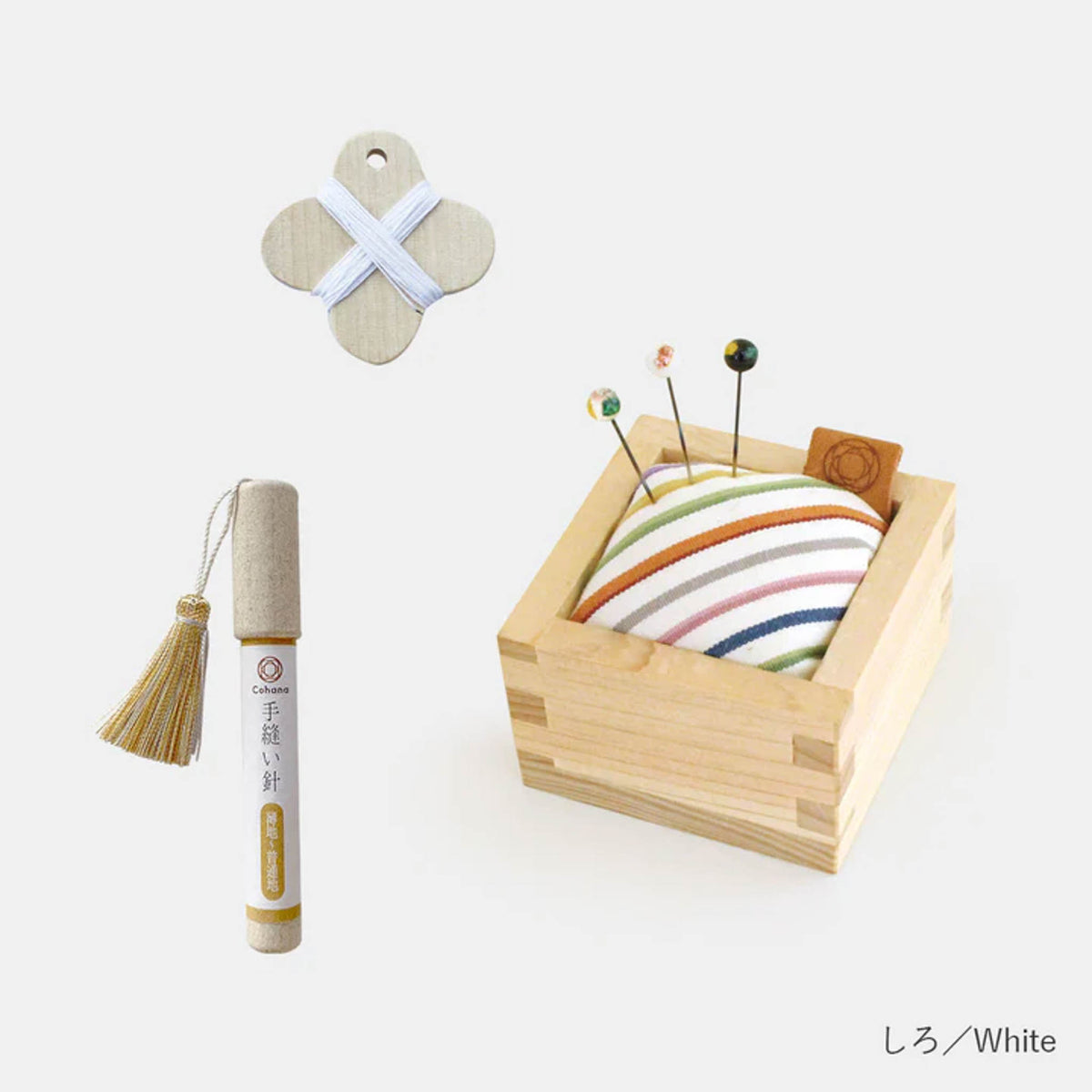 手芸用品 | 小倉織の針山セット | Cohana