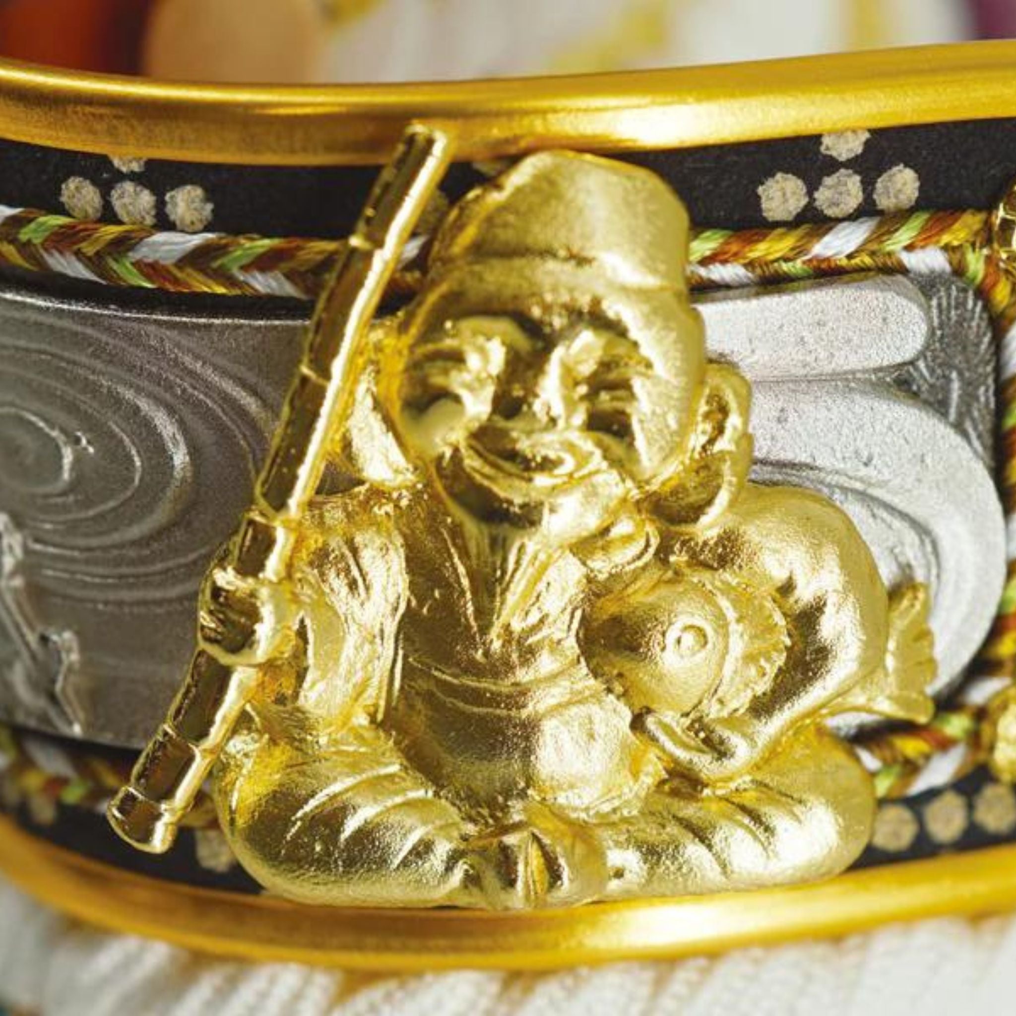 兜飾り | 平安道斎 | 七福神1/3スケール | 鈴甲子 雄山【26/1/6以降順次配送】