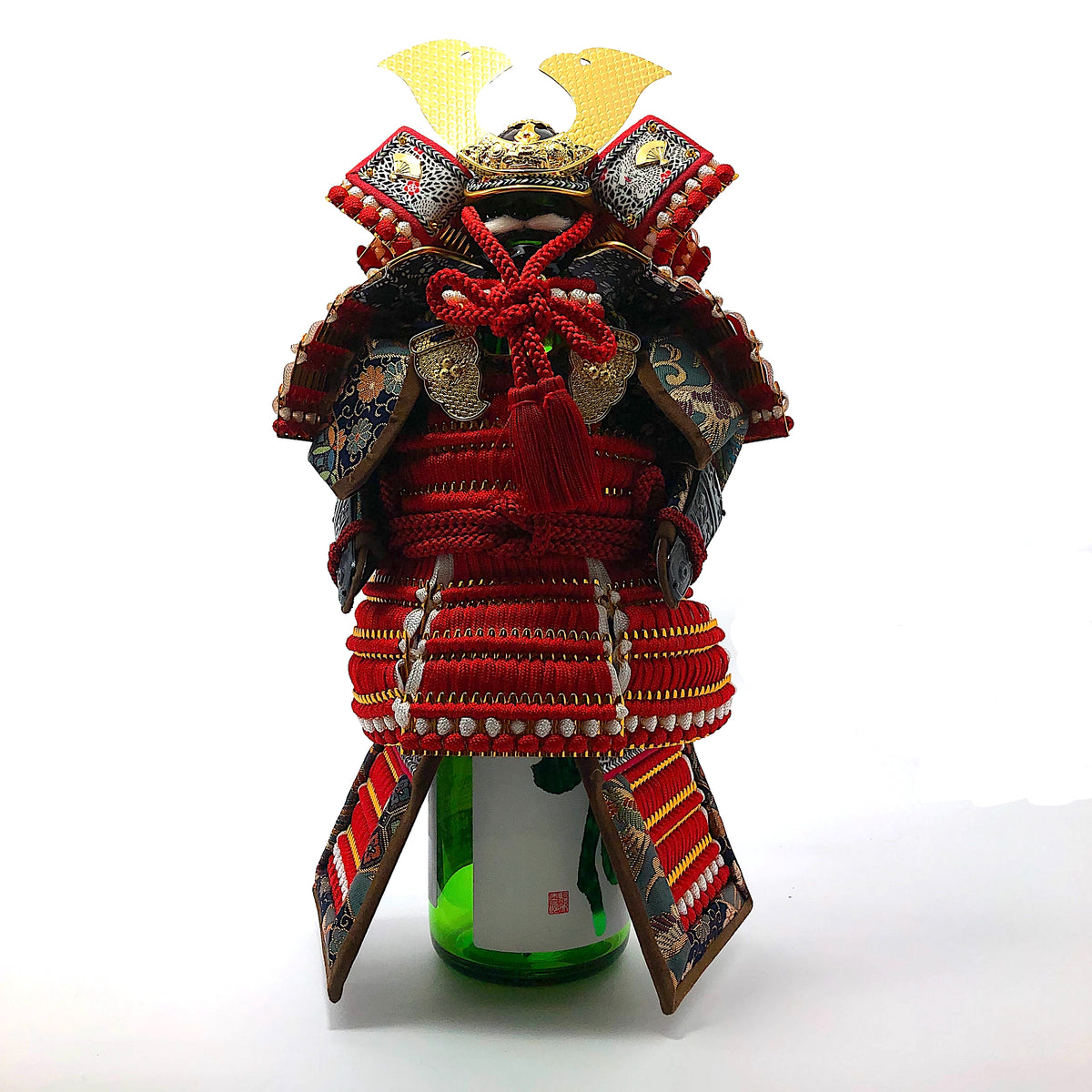 ボトルカバー | 東京手仕事 ボトルアーマー ミニ | 源義経公 | 忠保 《予約受付》納期約2ヶ月