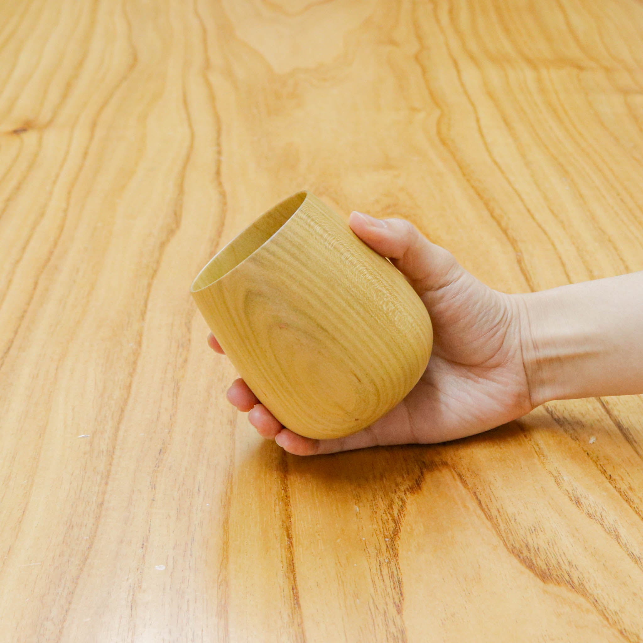 山中漆器 コップ | 江沼カップ ナチュラル | 桜 | 白鷺木工