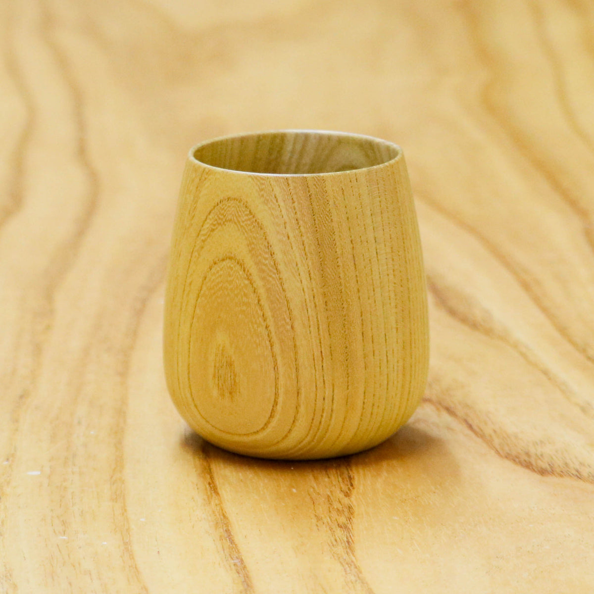 山中漆器 コップ | 江沼カップ ナチュラル | 欅 | 白鷺木工