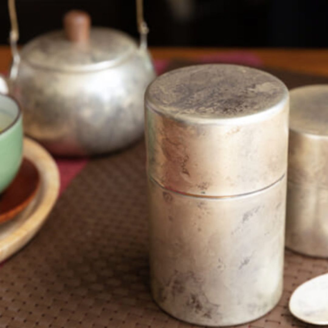 茶筒 | 折燕ORI-EN ANTIQUE SILVER | M・L | アルチザン
