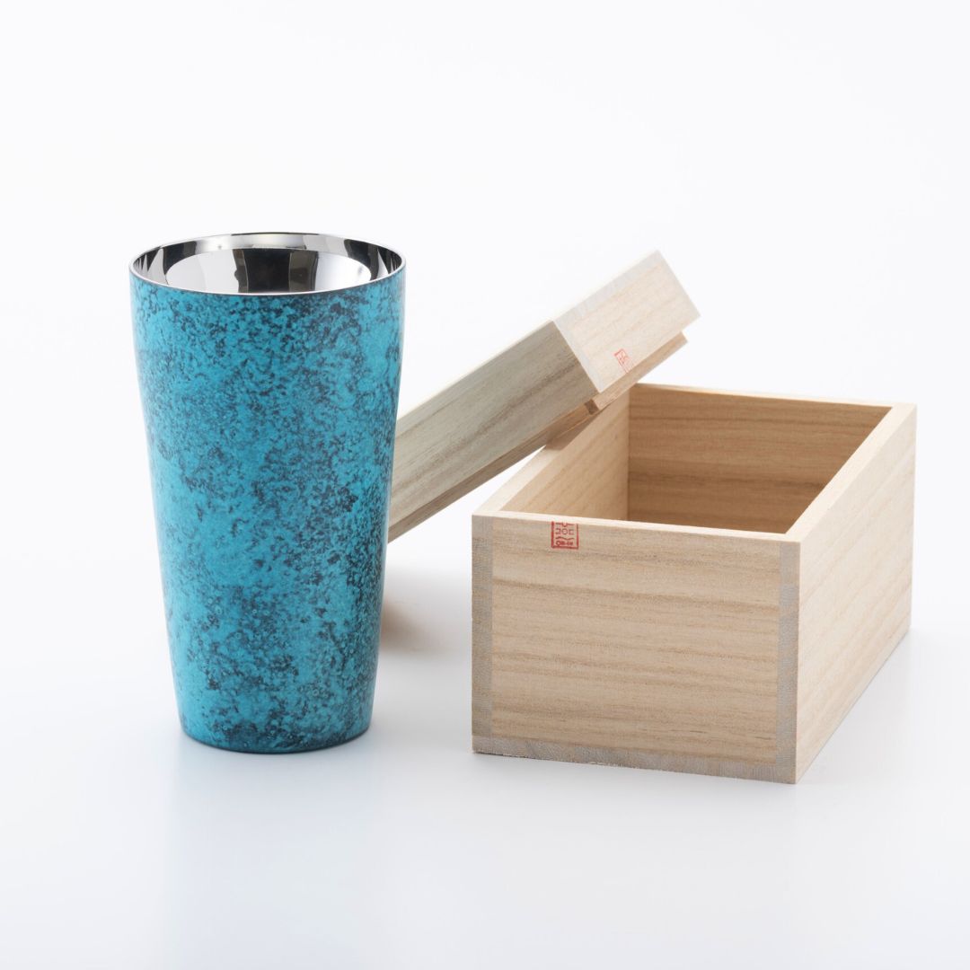 二重タンブラー | 折燕ORI-EN | 310ml BLUE | アルチザン