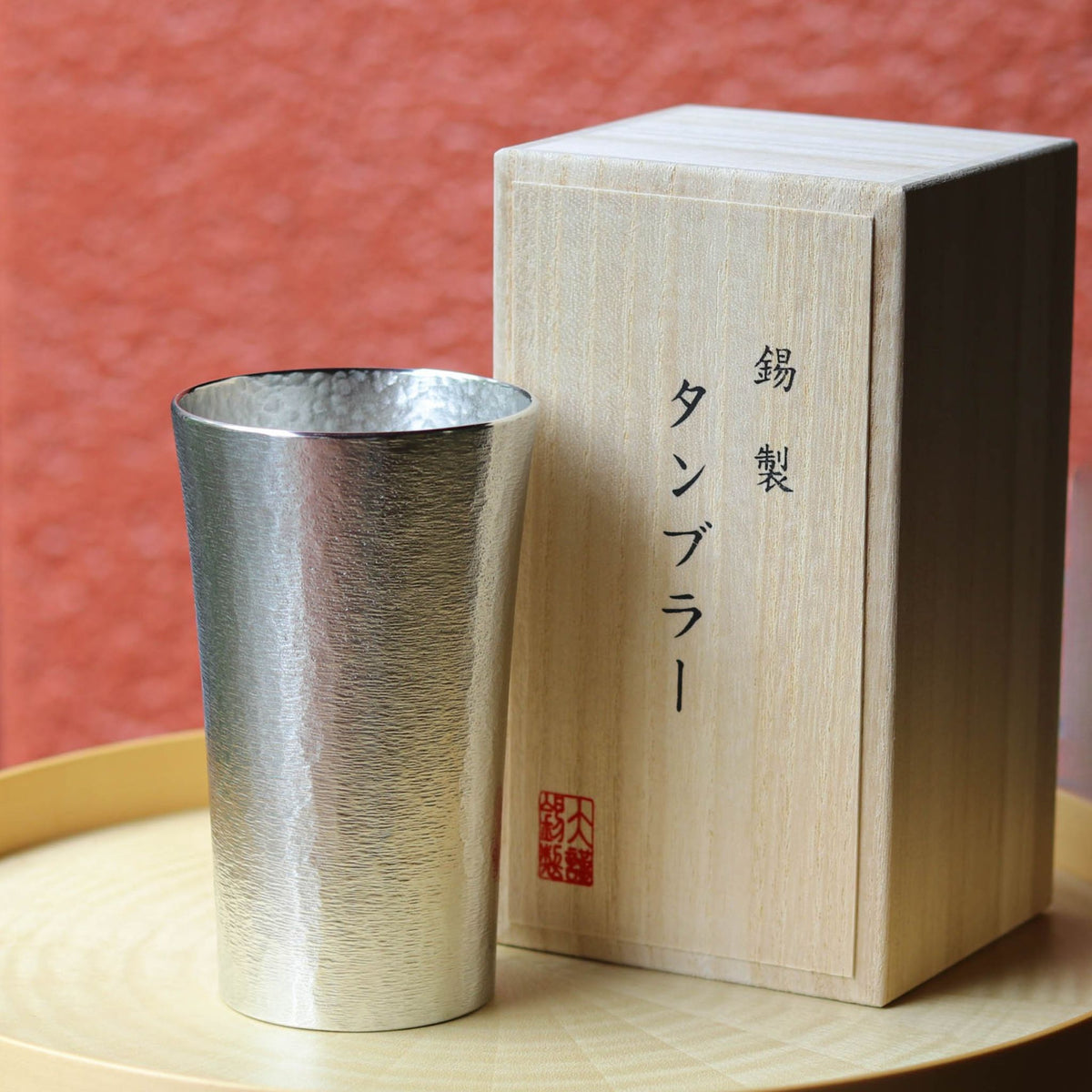 大阪浪華錫器 タンブラー | シルキーシリーズ スタンダード | 大 