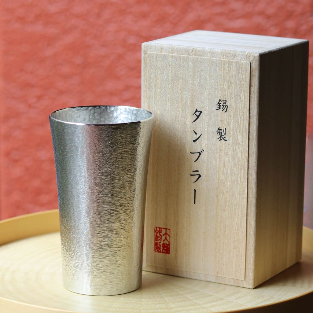 大阪浪華錫器 タンブラー | シルキーシリーズ スタンダード | 大 