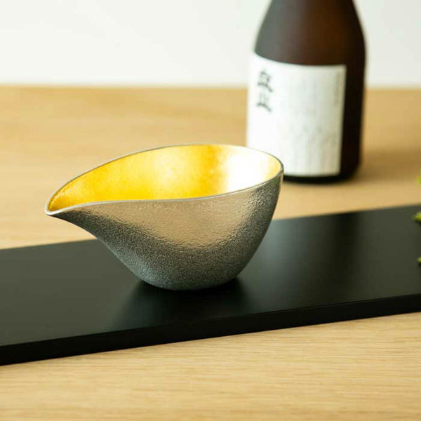 錫器 酒器 | 片口 | 大・小 | 金箔 | 能作