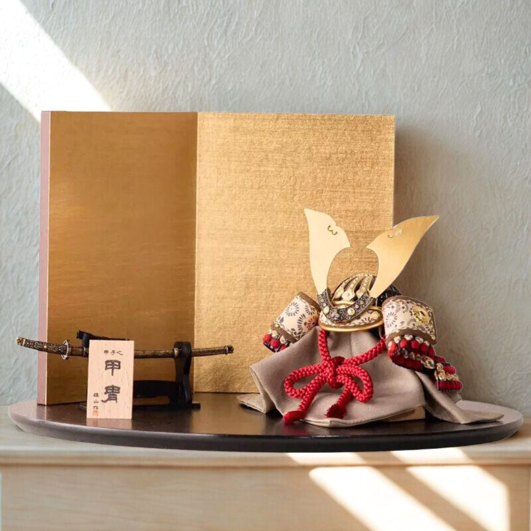 兜飾りセット | 大河兜 | 茜 | 鈴甲子 雄山【26/1/6以降順次配送】