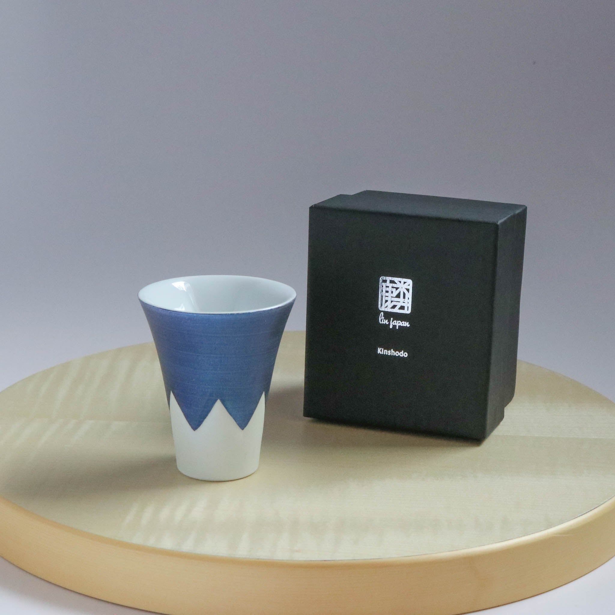 有田焼 有田焼 | 富士山 ショットグラス | Blue | 金照堂
