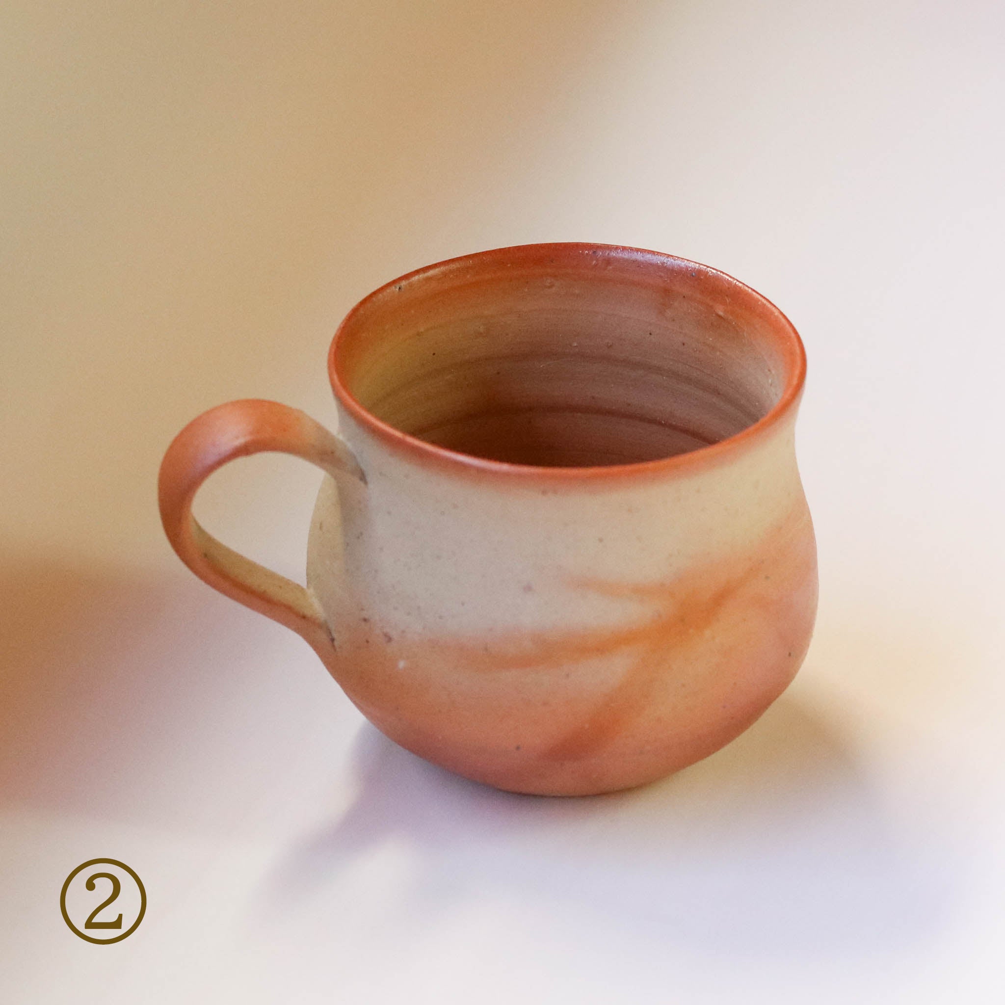 備前焼 カップ | コーヒーマグ | 緋襷 | 森一朗