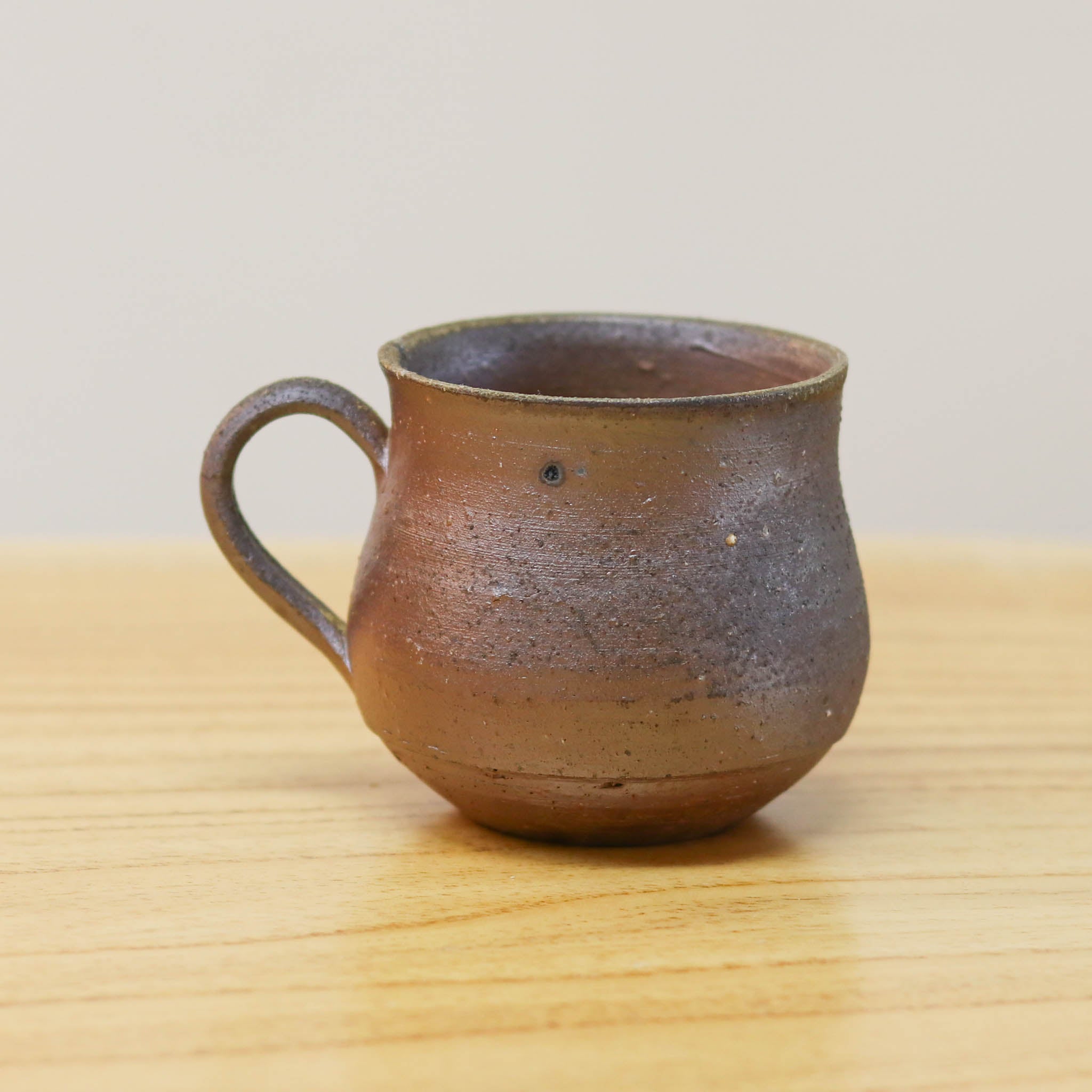 備前焼 | コーヒーカップ１点もの | 紫蘇 | 森一朗