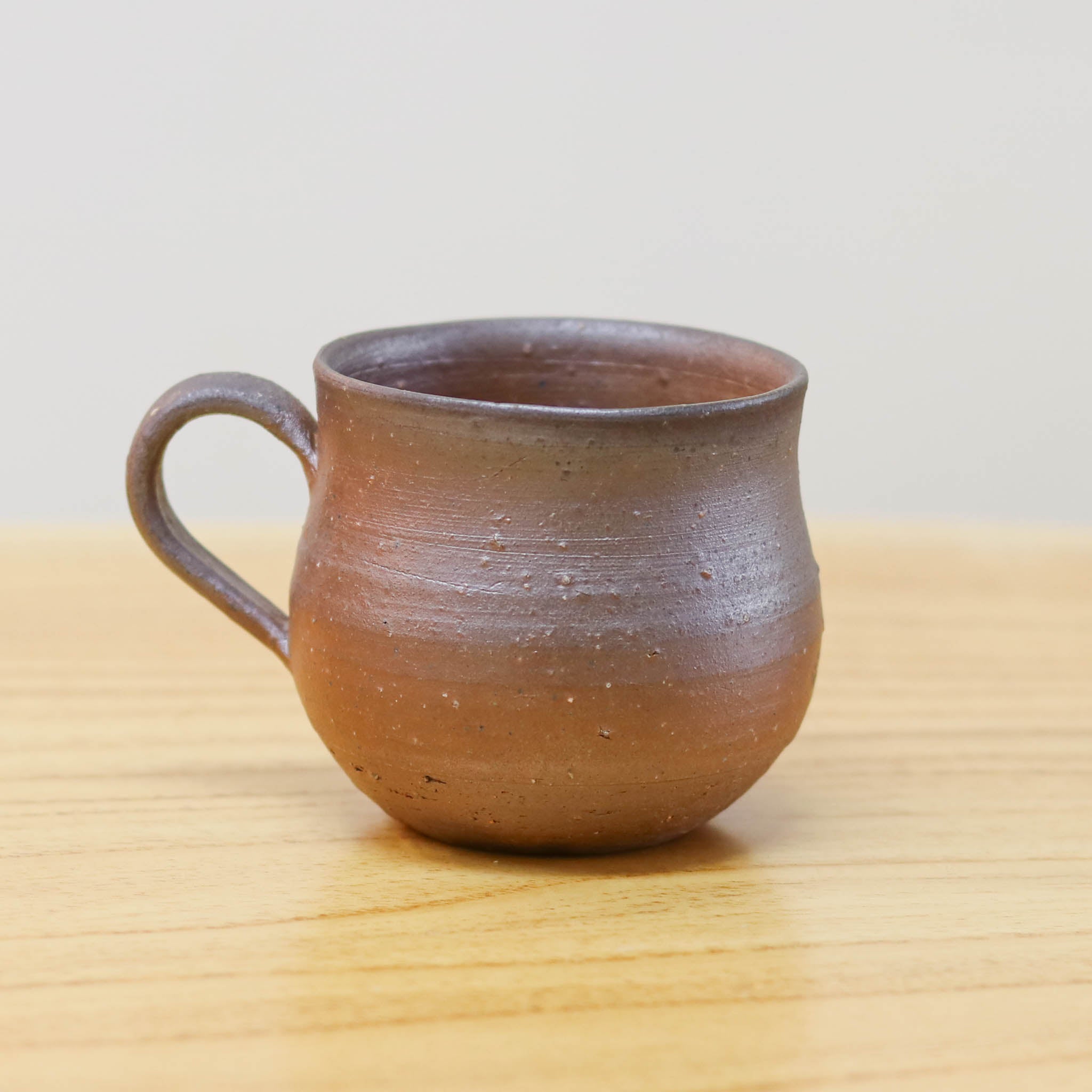 備前焼 | コーヒーカップ１点もの | 紫蘇 | 森一朗