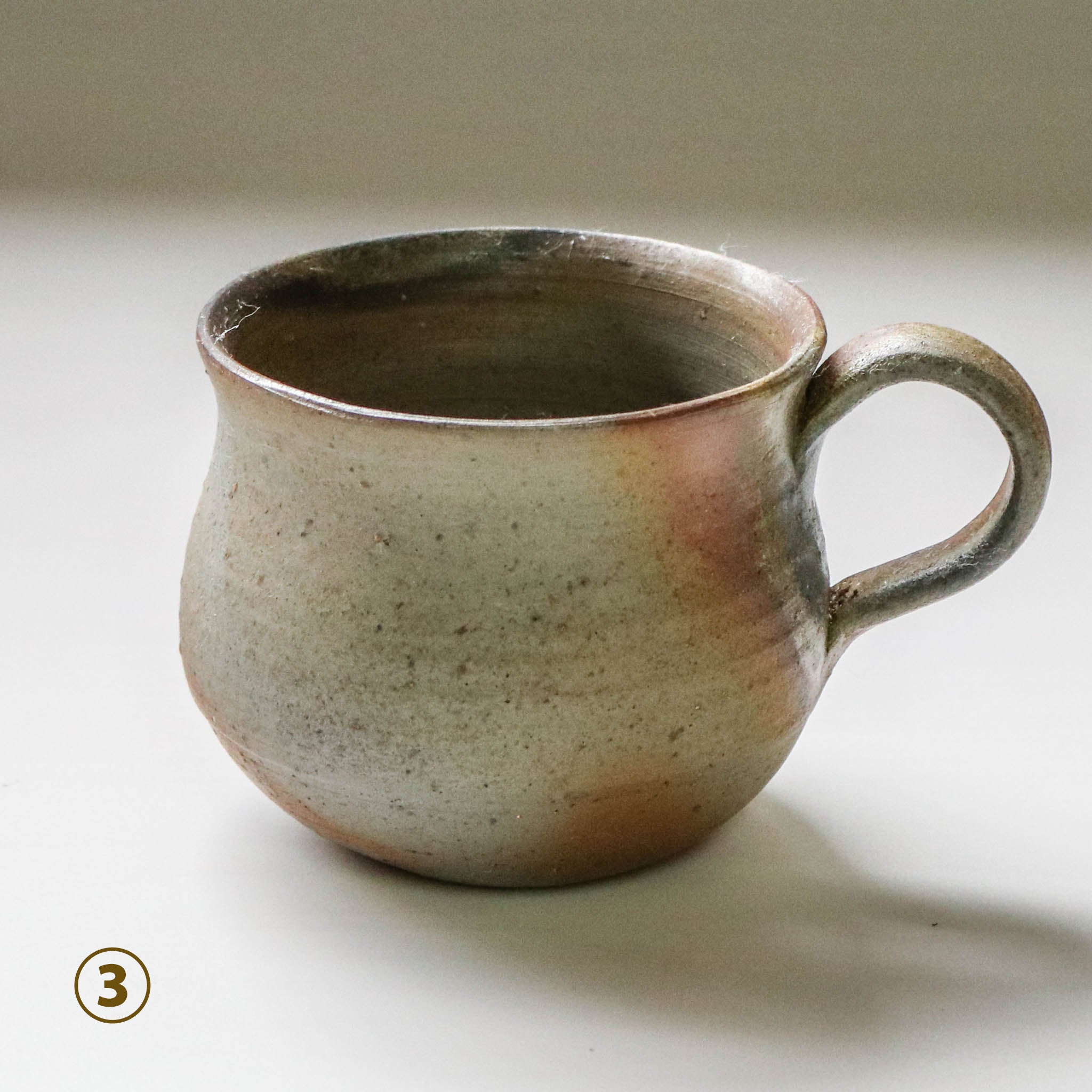 備前焼 | コーヒーカップ 1点もの | 桟切 さんぎり | 森一朗