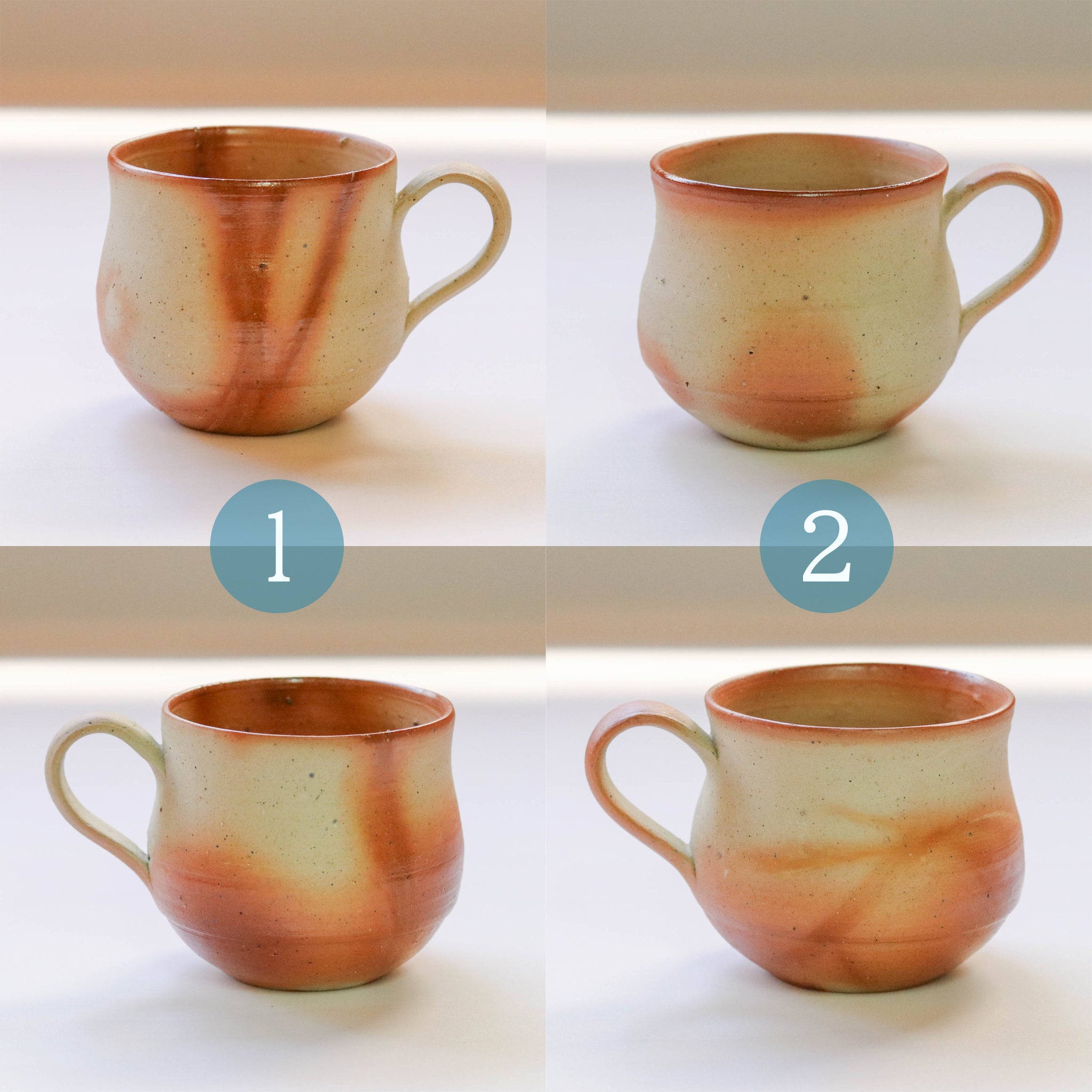 備前焼 カップ | コーヒーマグ | 緋襷 | 森一朗