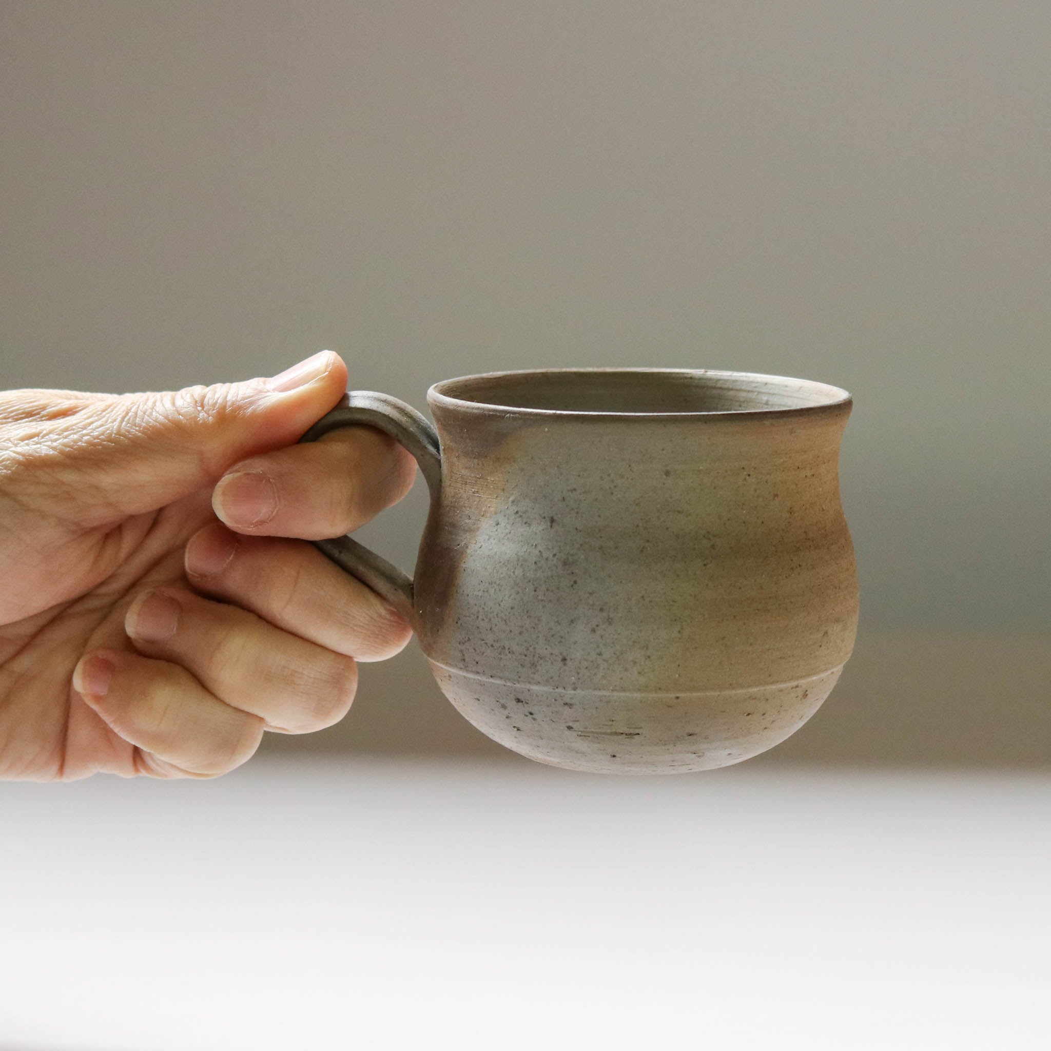 備前焼 | コーヒーカップ 1点もの | 桟切 さんぎり | 森一朗