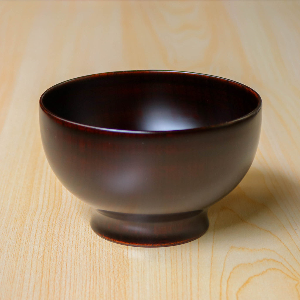 希少 欅 木製呂塗 吸物椀 7客 据わっ