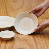波佐見焼 皿 | いれこ皿 | シャビーブラウン 3枚セット | 浜陶