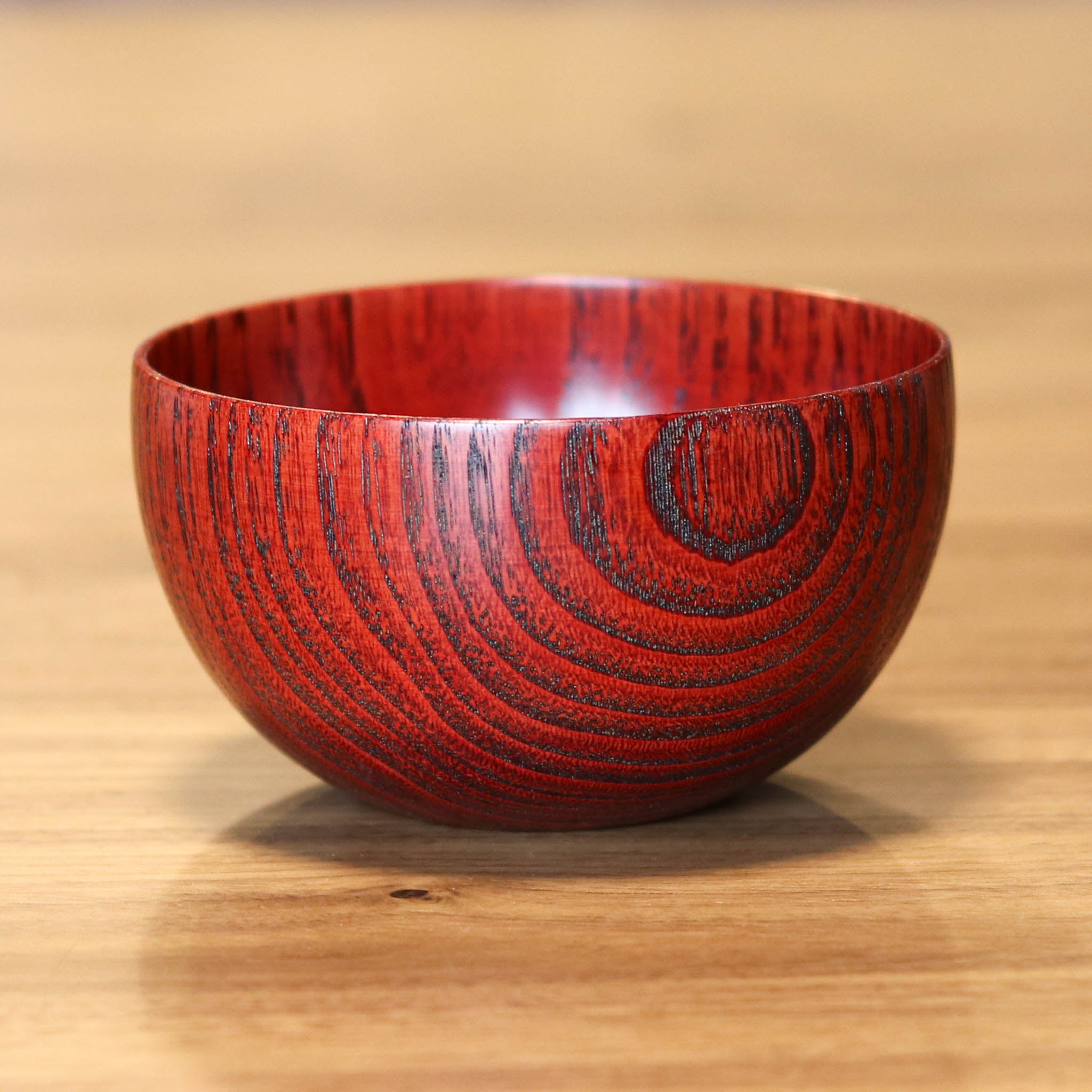 山中漆器 お椀 | しらさぎボウル 漆⾚ | 栗 | 白鷺木工
