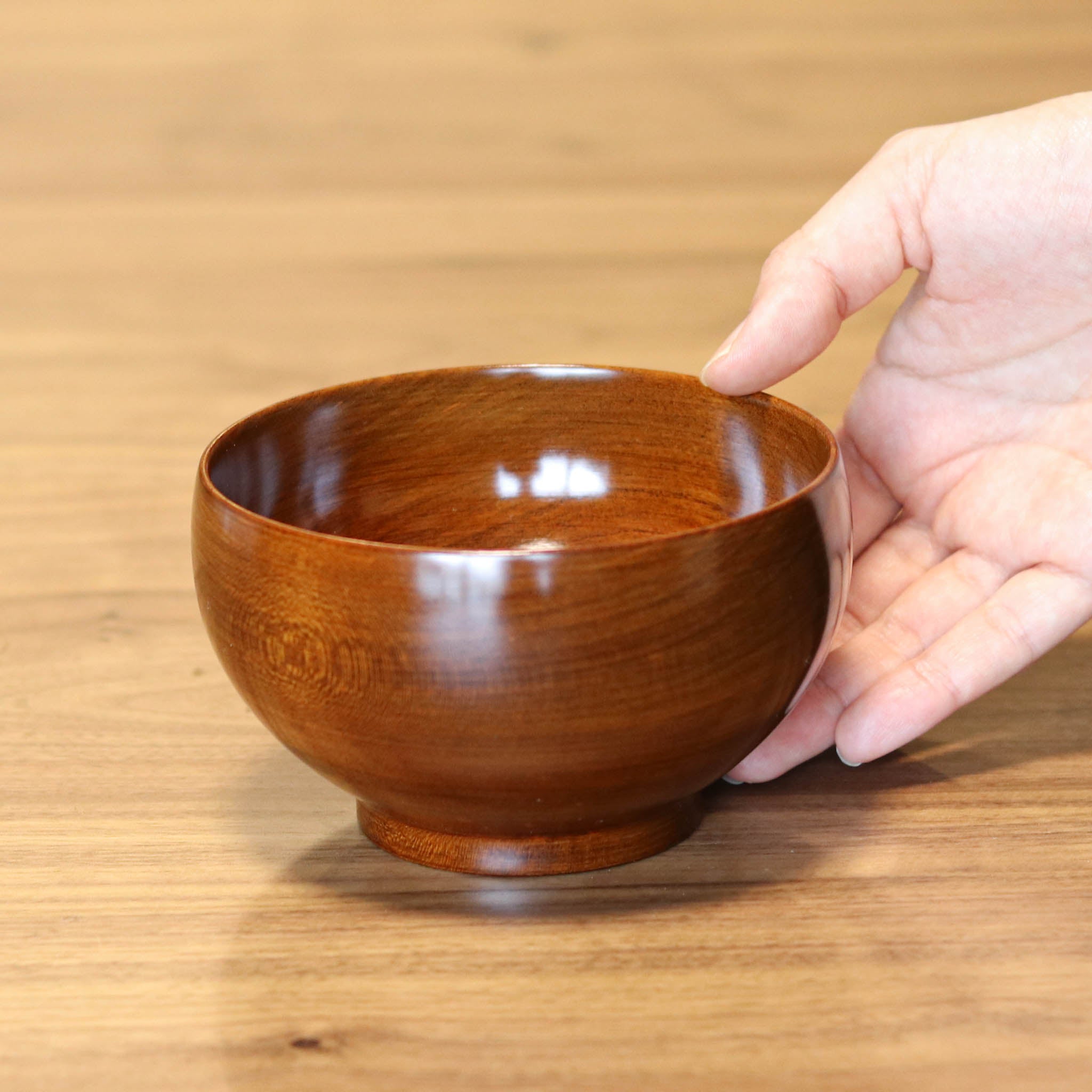 小田原漆器 お椀 | めいぼく椀 中 | 漆 さくら | 薗部産業