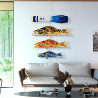 鯉のぼり | 室内 吊るし飾り | 京錦セット | 徳永こいのぼり