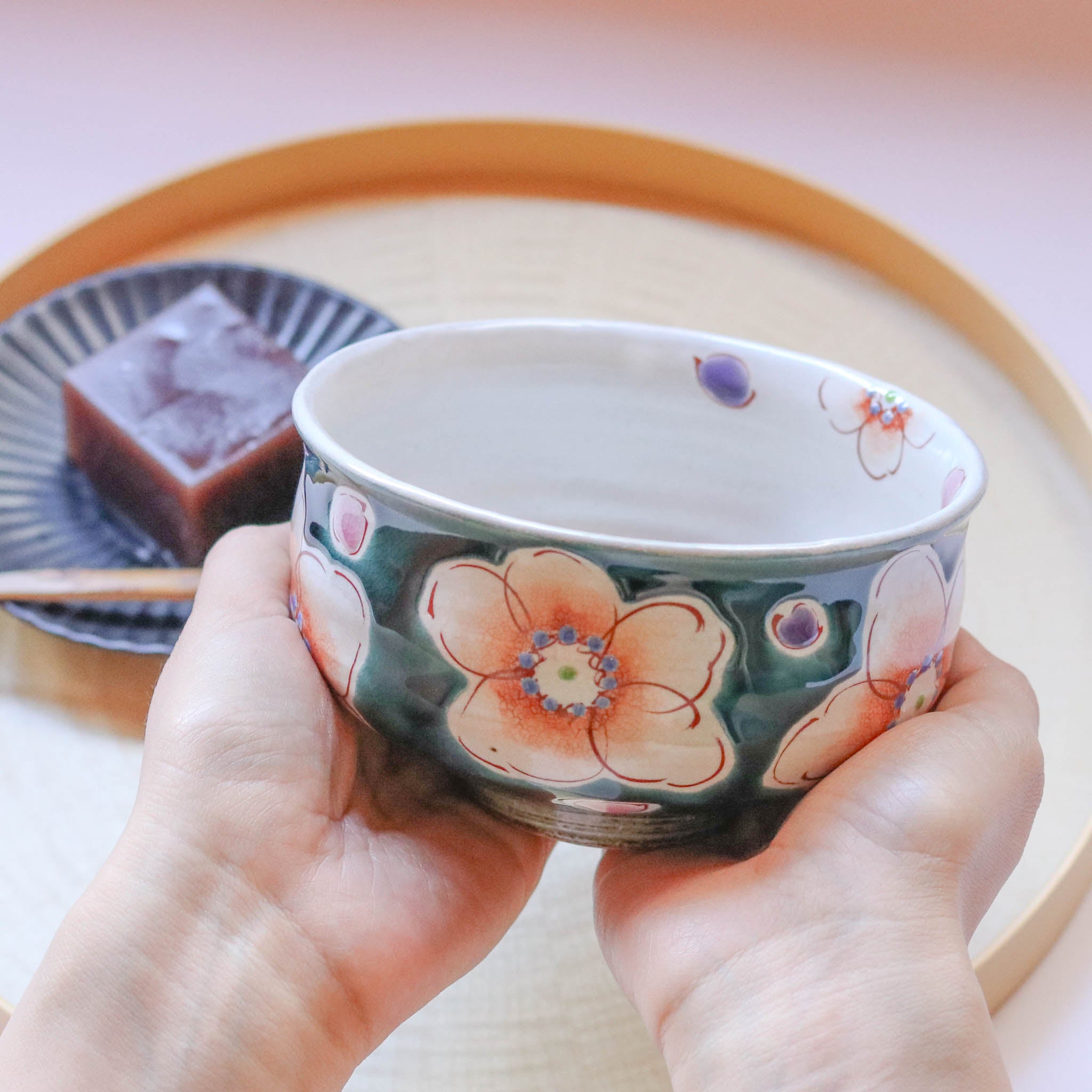 九谷焼 酒器 | 抹茶碗 | 釉彩花うらら | 虚空蔵窯