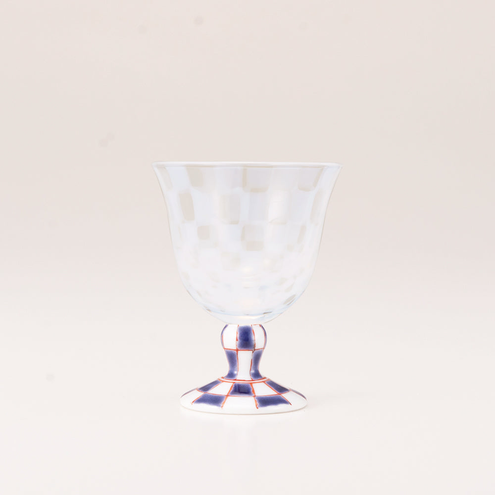 九谷和グラス |  冷酒オパール | オパール | 選べる台座6種 | 清峰堂