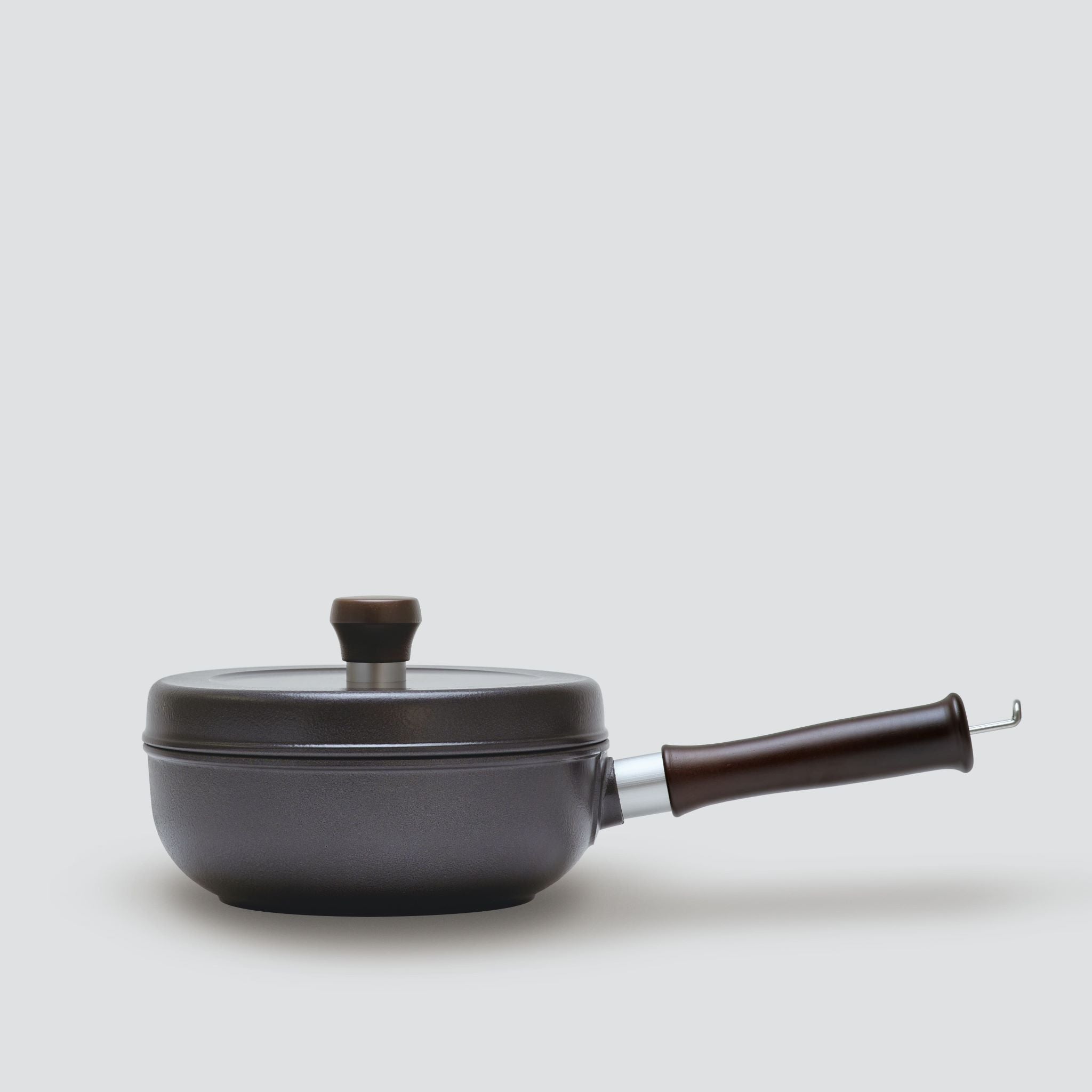 鋳物 鍋 | 味わい鍋 片手 18㎝ | 1.4L・2合 | 文化軽金属鋳造