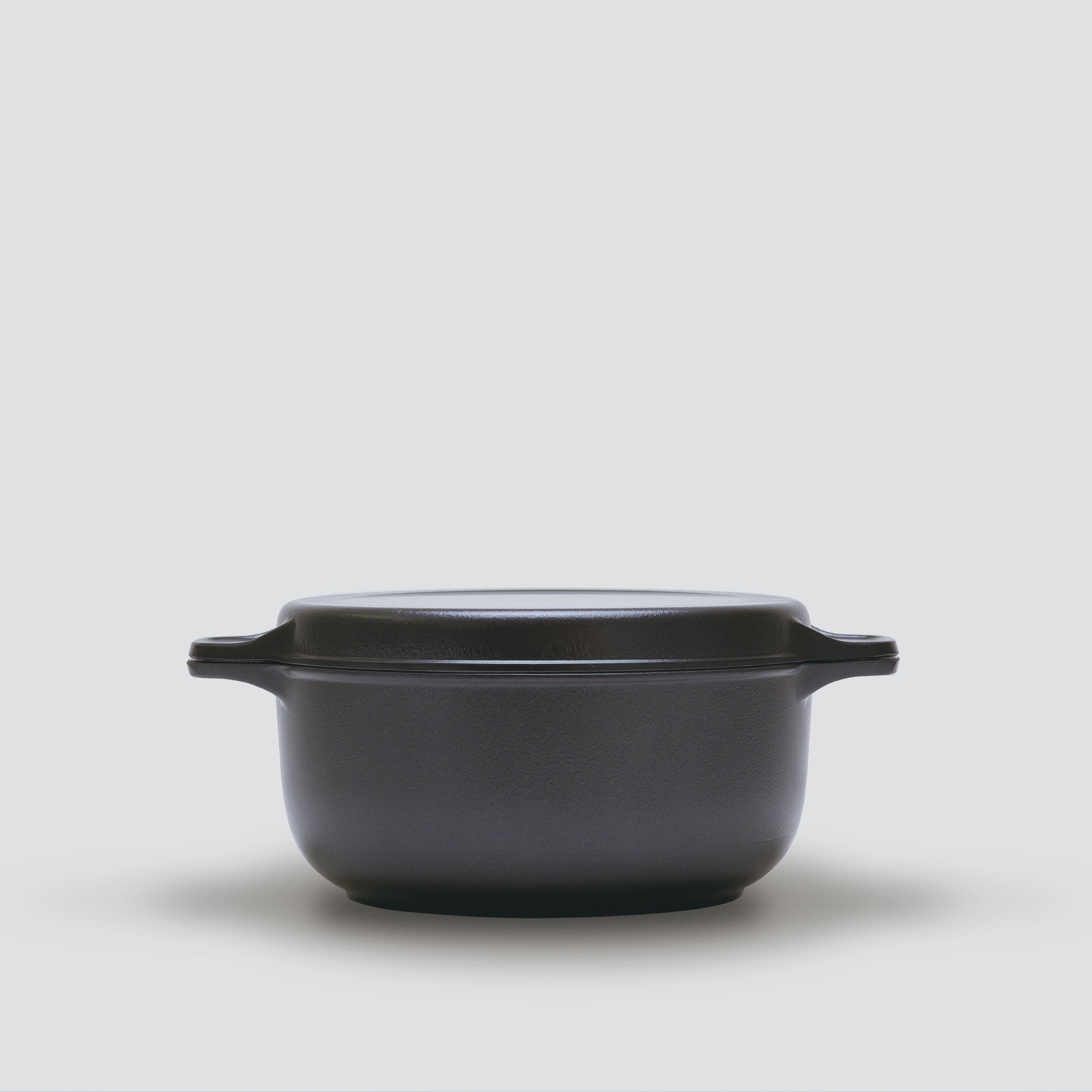鋳物 鍋 | 味わい鍋 両手 22㎝ | 3.2L・4合 | 文化軽金属鋳造