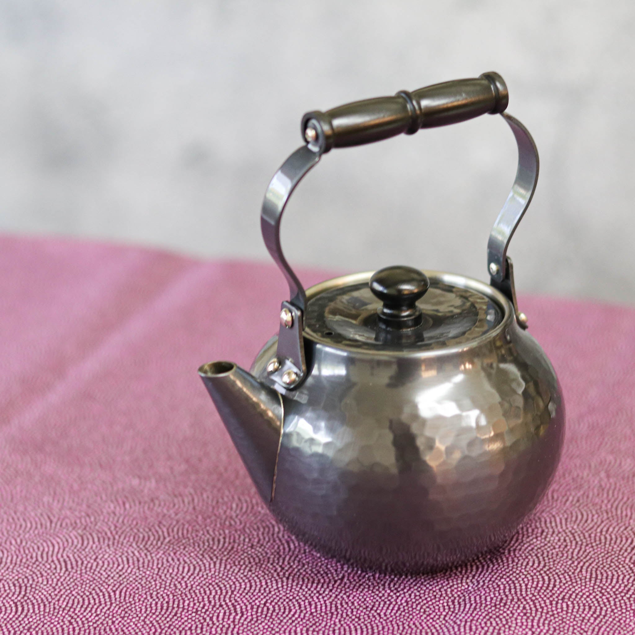焼杉 置炉 銅製おとし 五徳つき 置炉【販売】-茶道具は京都しみず孔昌堂