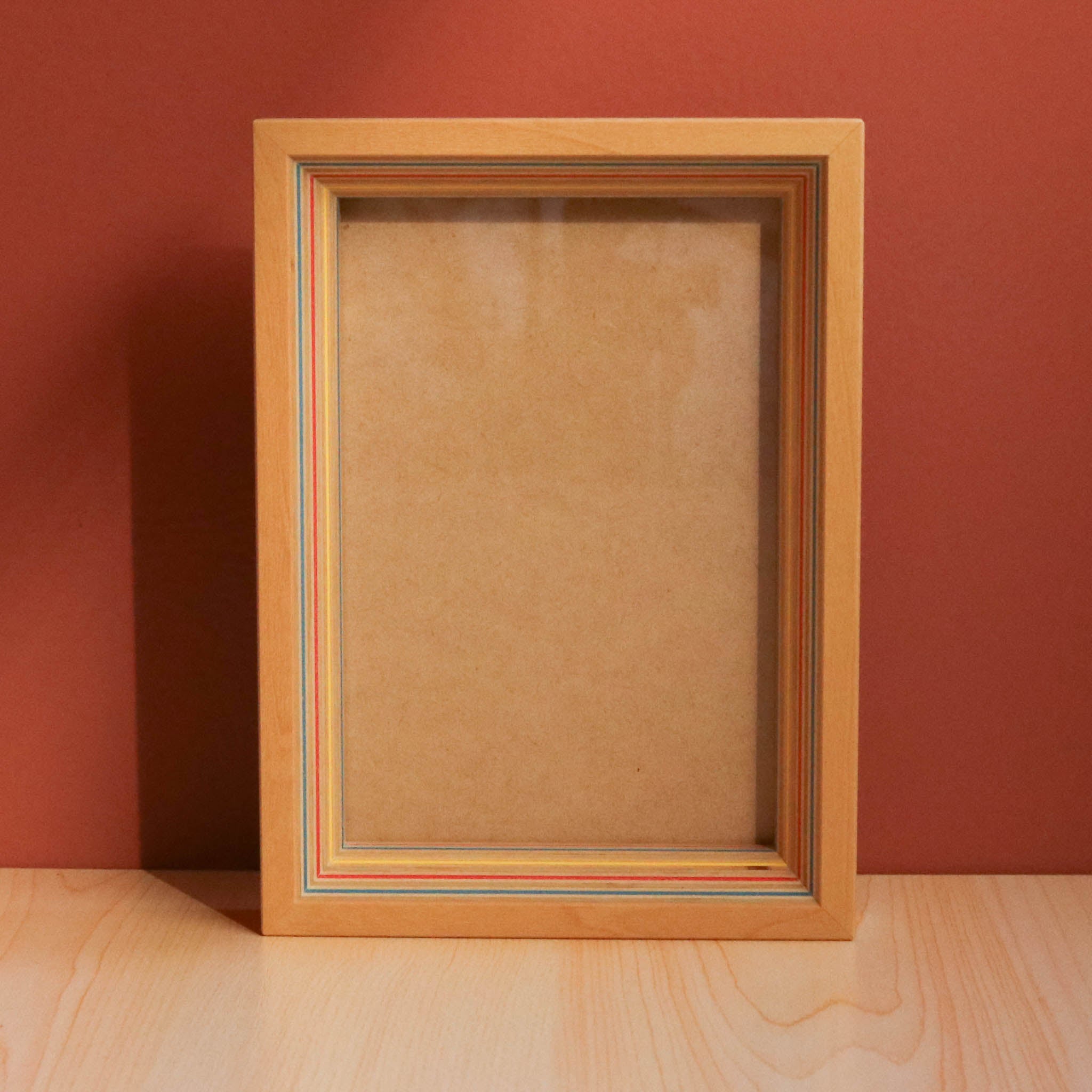 木工品 フォトフレーム | PW frame  S3 | red/blue/yellow | PLYWOOD laboratory