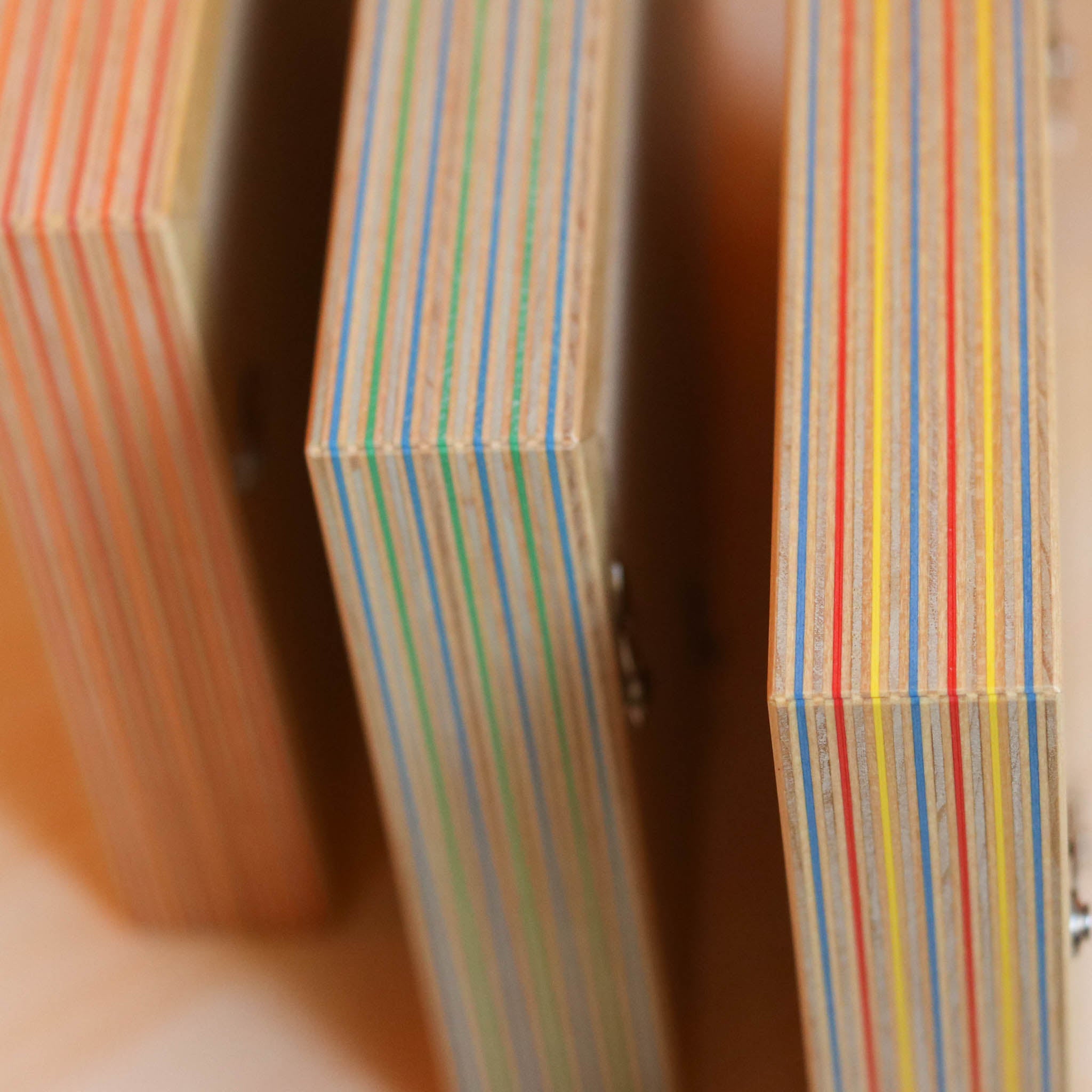木工品 フォトフレーム | PW frame  S3 | red/blue/yellow | PLYWOOD laboratory