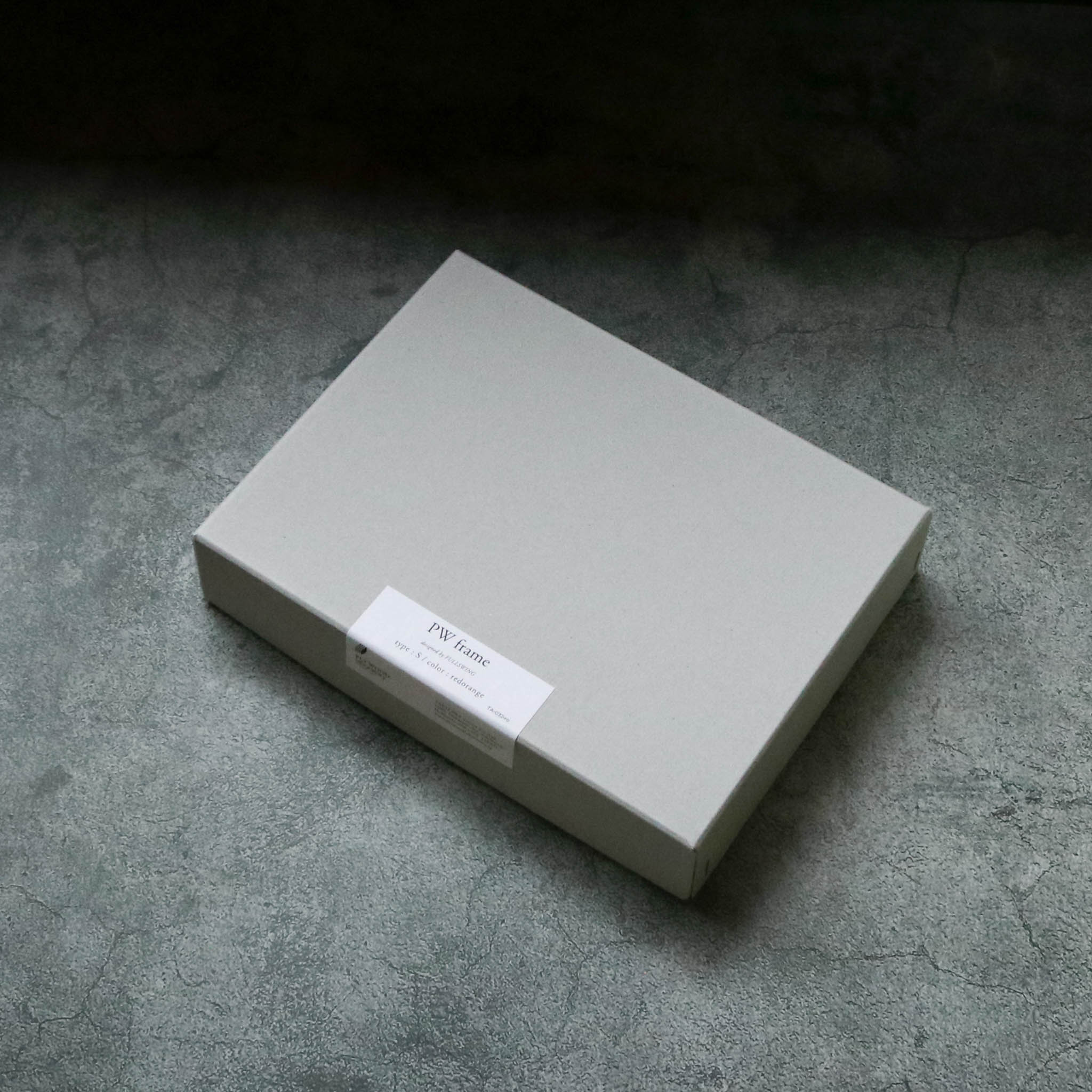 木工品 フォトフレーム | PW frame  S2 | red-orange | PLYWOOD laboratory