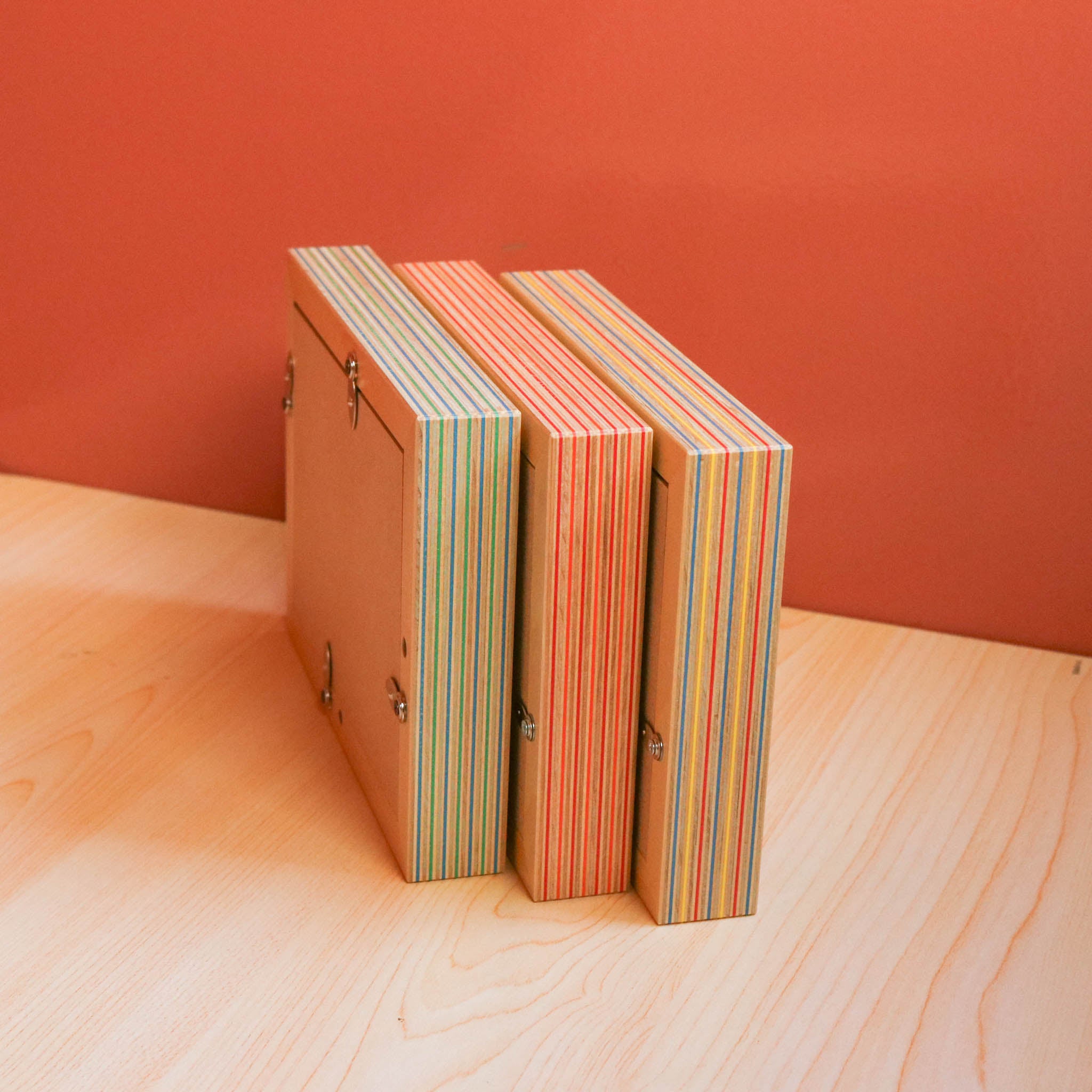 木工品 フォトフレーム | PW frame S2 | red-orange | PLYWOOD laboratory