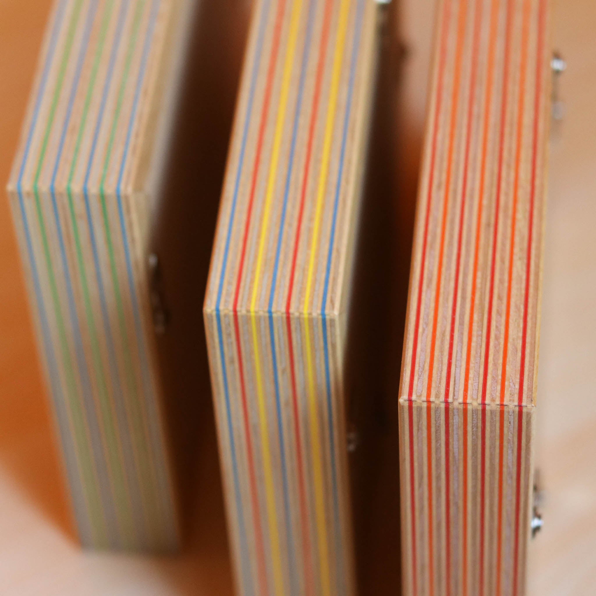木工品 フォトフレーム | PW frame S2 | red-orange | PLYWOOD laboratory