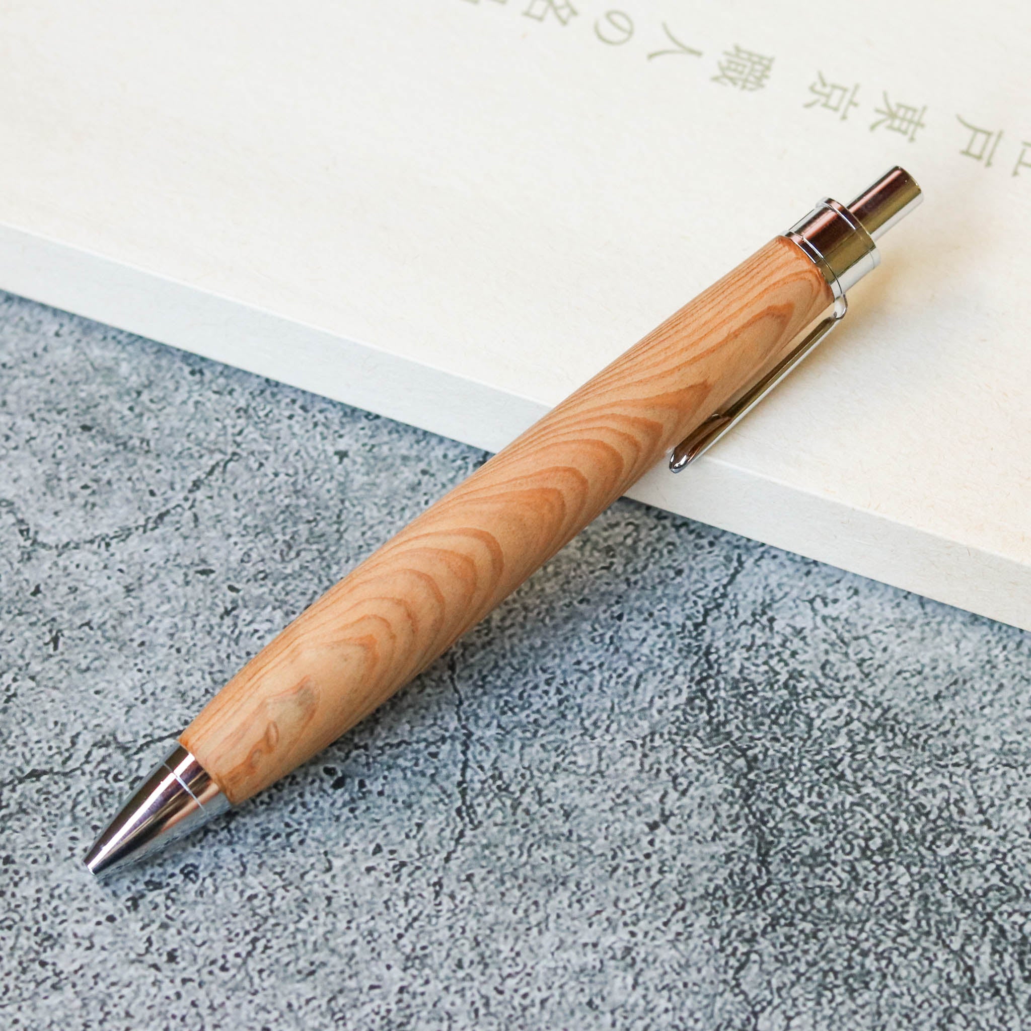 木軸ペン | 国産木 屋久杉 ヤクスギ | 芯0.5mm | 木軸ペン工房 KIKI